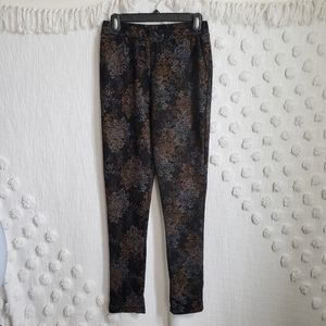 Zara Trafaluc Floral Pants small
